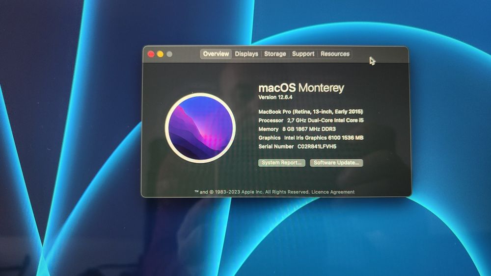 Vând Macbook Pro Retina Early 2015