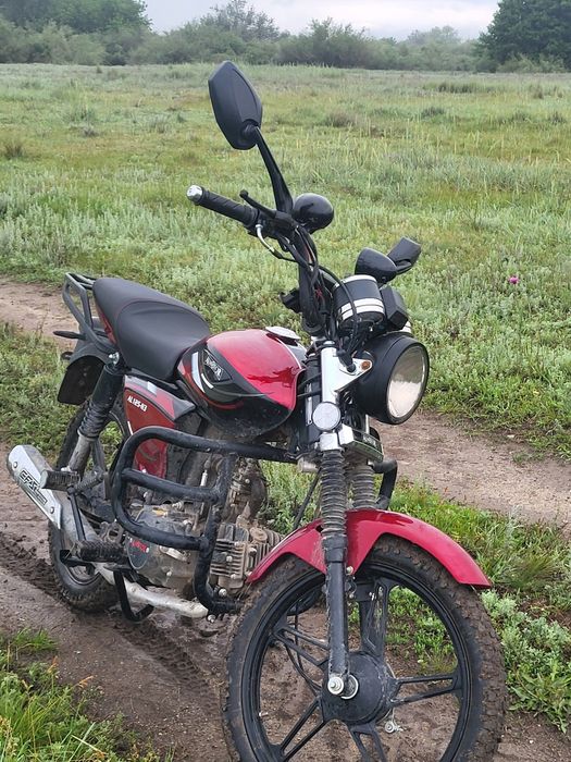 Мотоцикл алфа 125куб