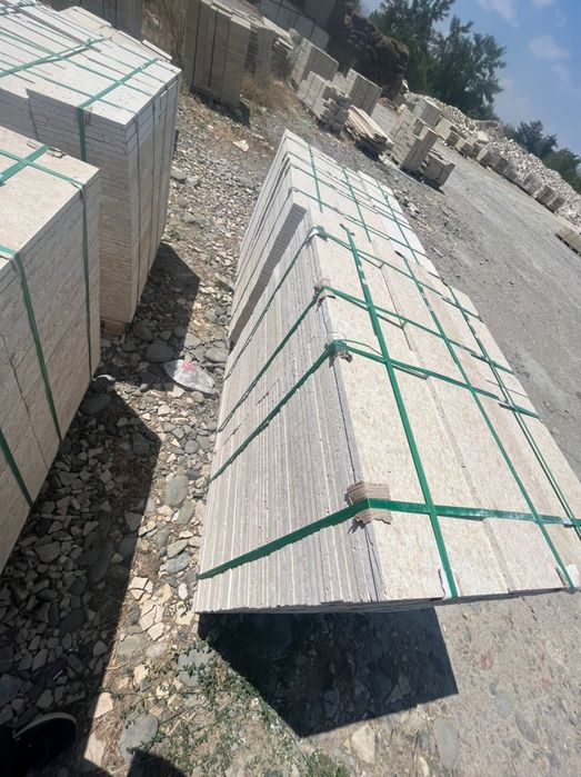 Травертин 2 слой белый камень натуральный известняк