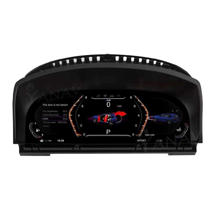 Дигитален километраж 12.3" BMW E65/E66 CCC system LINUX SYSTEM