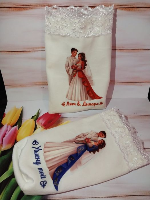 Именные мешочки бонбоньерки