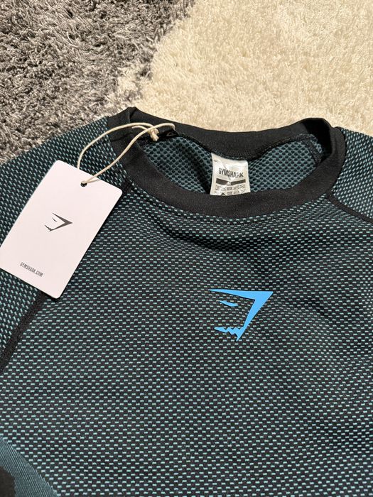 Tricou Gymshark Onyx V5 Albastru M