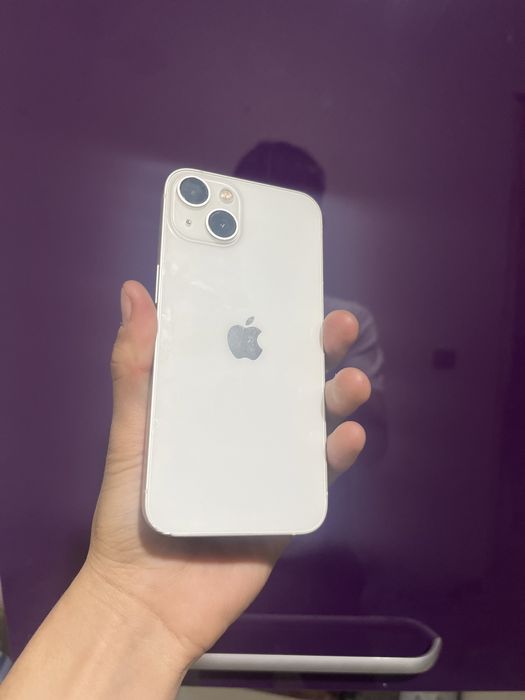 Айфон 13 ақ белый жемчуг