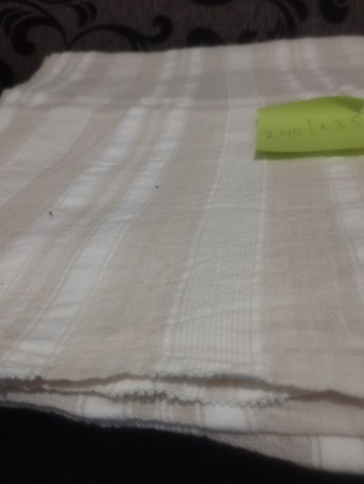 Покривка ленена тъкана от баба ми