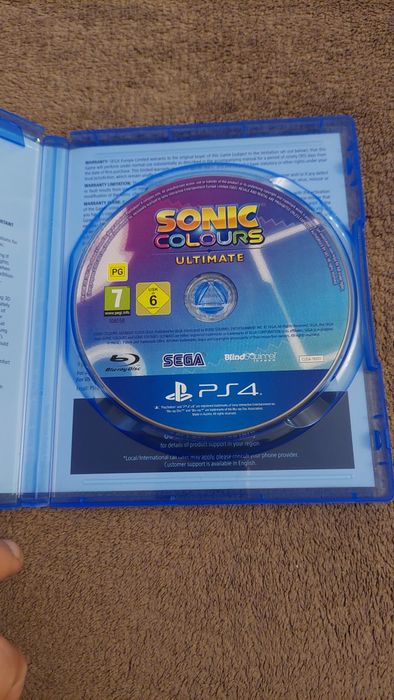 Sonic colours ultimate ps4