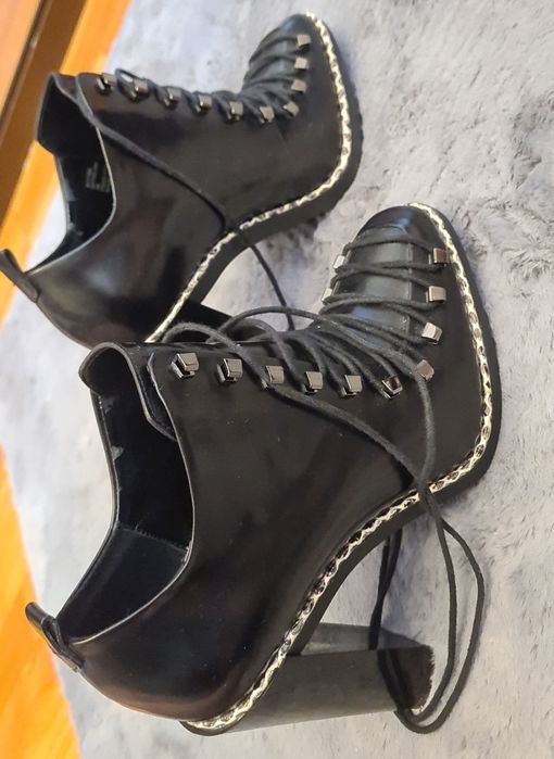 Botine Negre Calvin Klein, 38