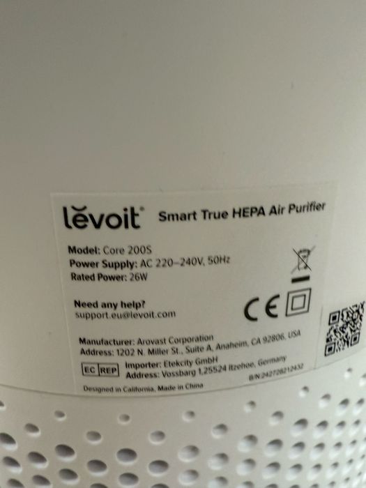 Пречиствател за въздух Levoit Core 200S