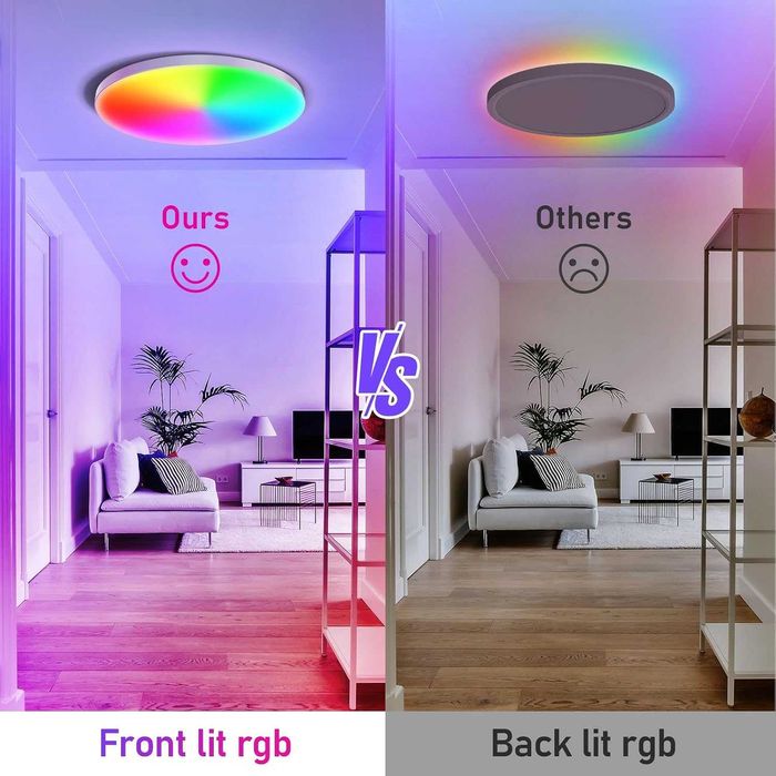 Предно RGB интелигентно таванно осветление