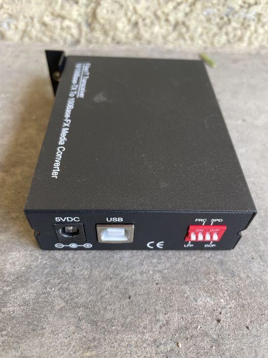 Медиа конвертори 10/100 mbps