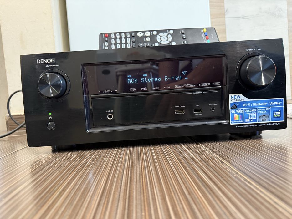 Denon AVR-X3100 Bluetooth Wi-Fi