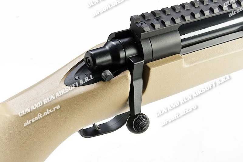 PUSCA MODIFICATA *FARA PERMIS!!* Cu Luneta (Airsoft) + Munitie Arc Co2