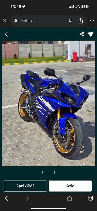 Vând Yamaha r1 bing bang