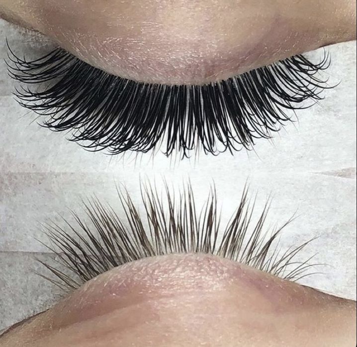 Наращивание ресницы