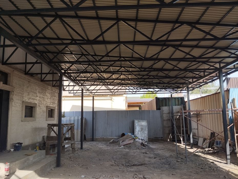 Демонтаж упавших навесов.Недорого