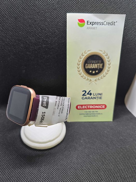 Smartwatch Fitbit Versa 2 (Ag29 Siraj b.35183.1) Garantie 2 ani