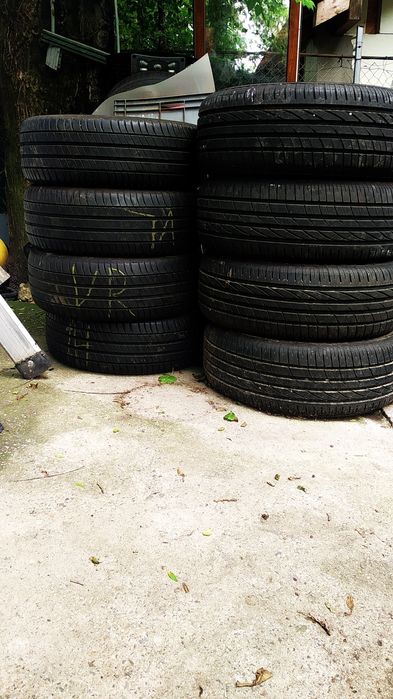 Vind set cauciucuri iarnă și vară 225,215x65,50x17 excelent