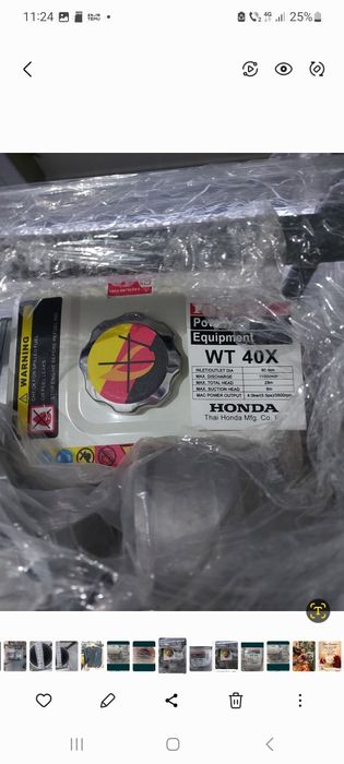 Vând motopompă Honda WT 40X.