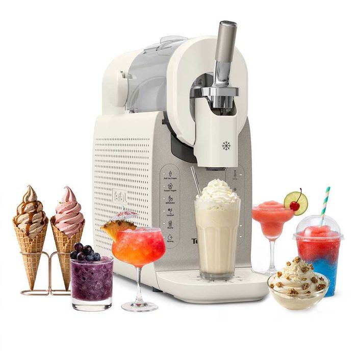 Aparat inghetata si deserturi reci Tefal Freezi, slushy, cocktail, milkshake ca NOU
