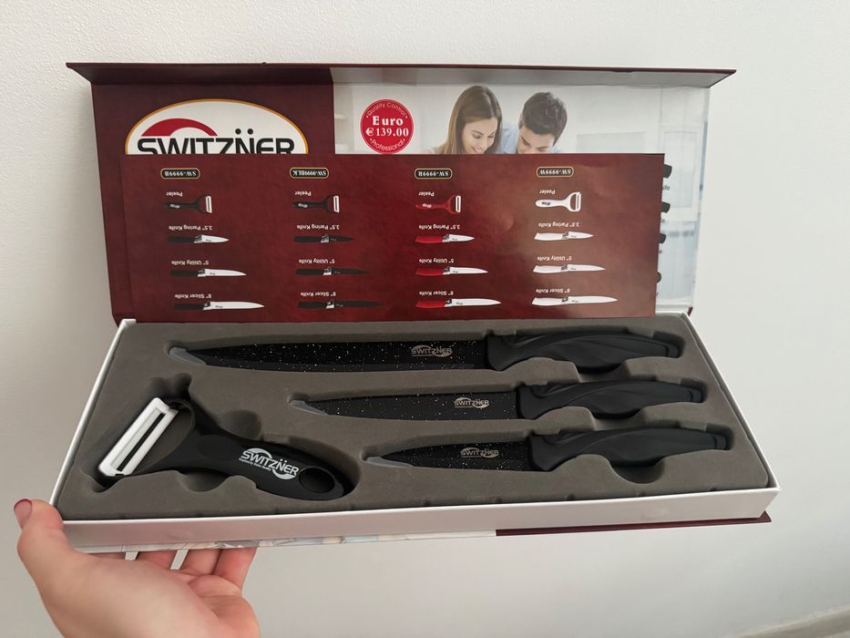 Switzner 4pcs knife set