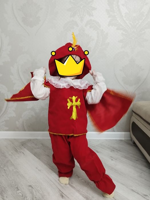 Костюм мушкетера детский карнавальный