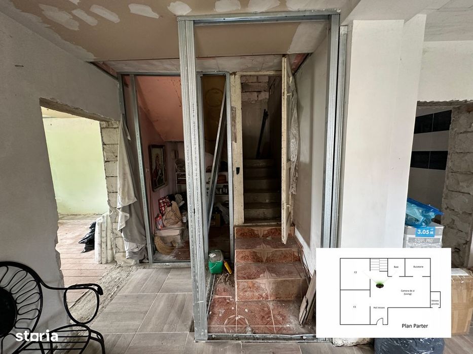 (Pers fizica) | 5 camere | accept schimb apt + diferenta | teren 1000m