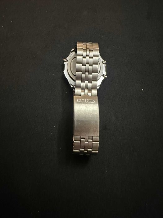 Ceas citizen dx-2051 gri fata spate lateral unghi inchis