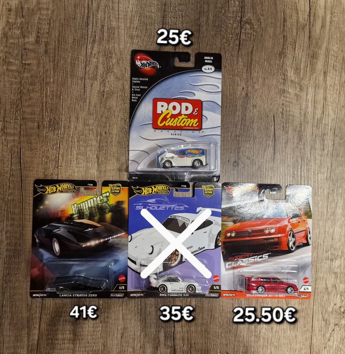 Премиум модели, RLC на Hot wheels