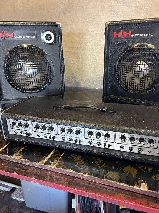 Тонколони DJ koлони 12 инча усилвател  HH внос от Англия