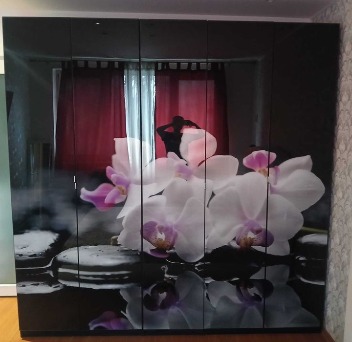 Dormitor Pat și Dulap haine