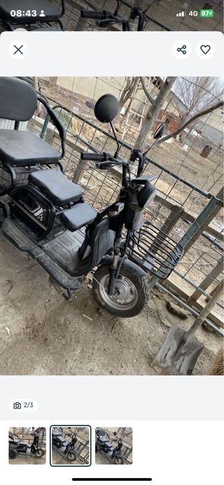 Электромотоцикл сатылады