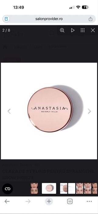 Ceara sprancene Anastasia