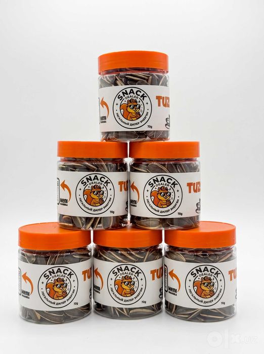Snack Dealer ulgurji — do‘konlar uchun 45 ta banka