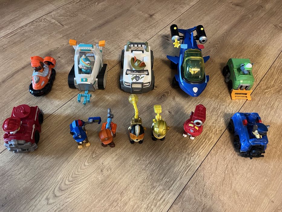 Set  Paw Patrol original - colectie vehicule + figurine