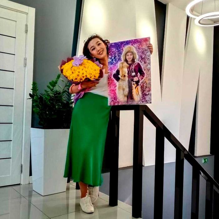 Арт портреты на холсте