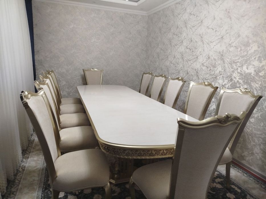 Stol stul yengi ishlatilmadi 1200$ga bervoraman, 1500$ ga olingan.