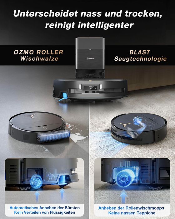 ECOVACS DEEBOT X9 PRO OMNI Робот прахосмукачка