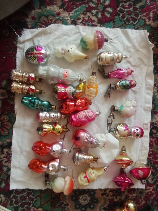 Ёлочные игрушки СССР