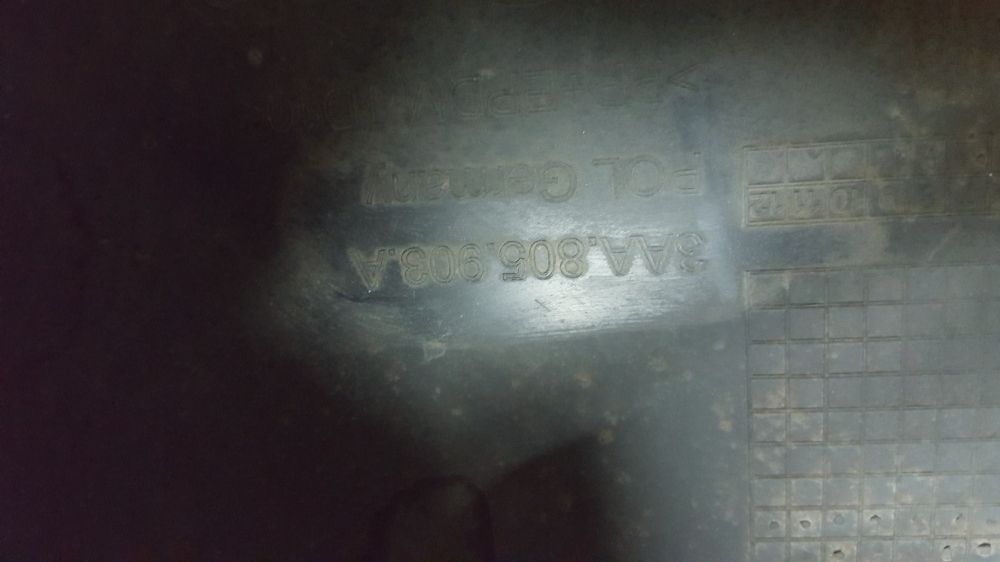 Spoiler față VW Passat 2011 2015
