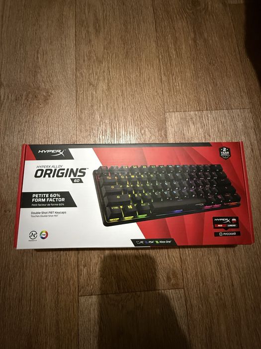 клавиатура hyperx alloy origins 60