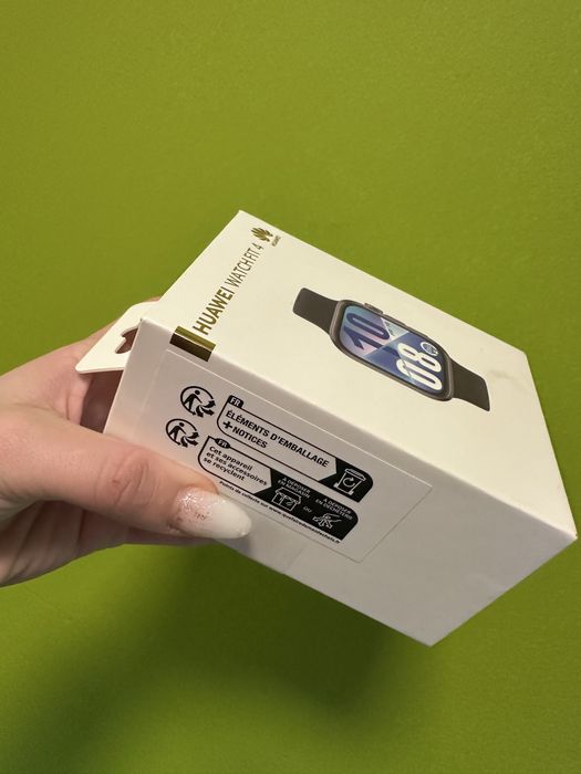 Ceas Huawei Watch Fit 4 Black – Smartwatch Nou, Sigilat model 2025