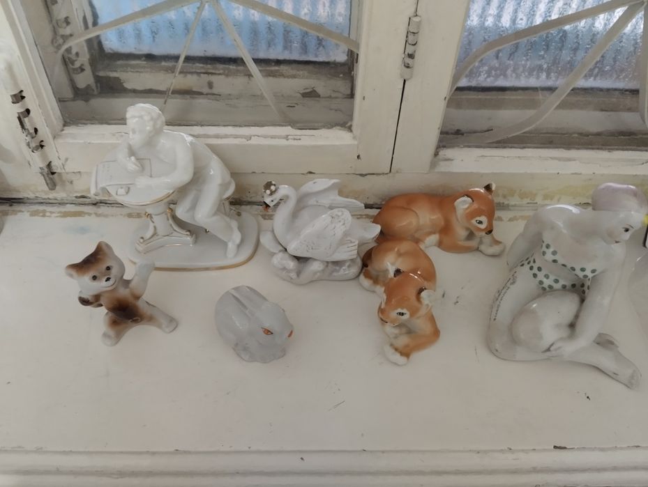 Фарфоровые статуэтки советские