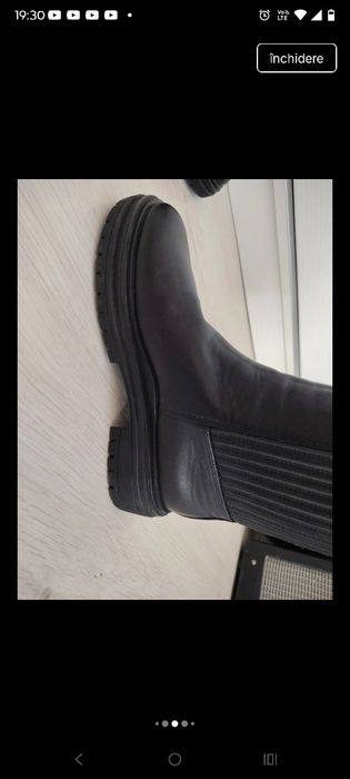 Botine ghete piele SUA 38 (8,5 US)