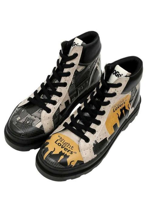 DOGO  Night Lovers - Дамски дизайнерски вегански кожени боти