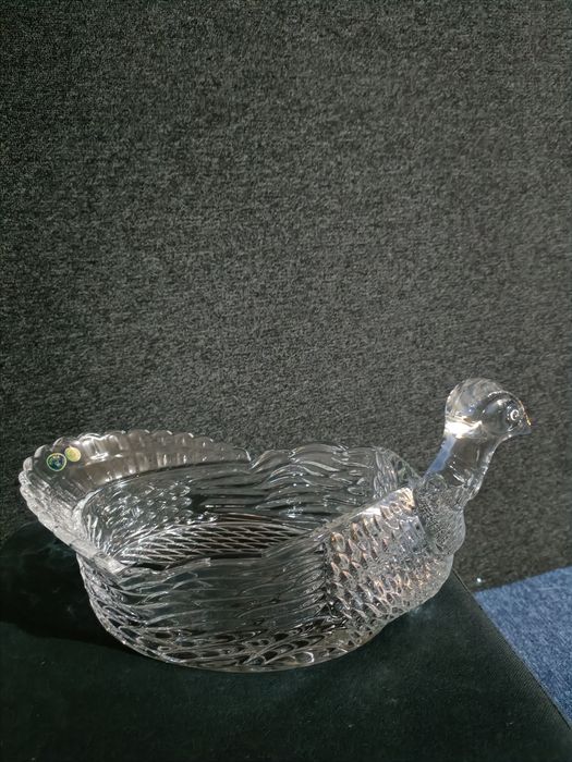 Vas Cristal (model Paun)