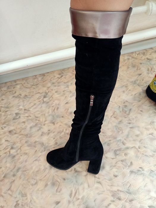 Продам сапоги ботфорты