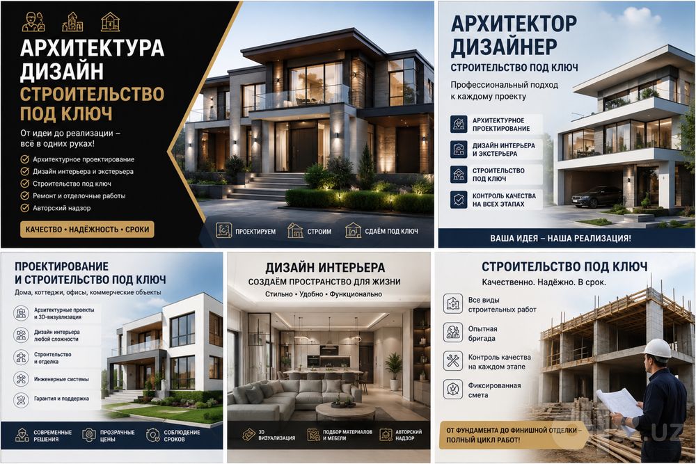 Архитектор и дизайнер | Проектирование и строительство под ключ