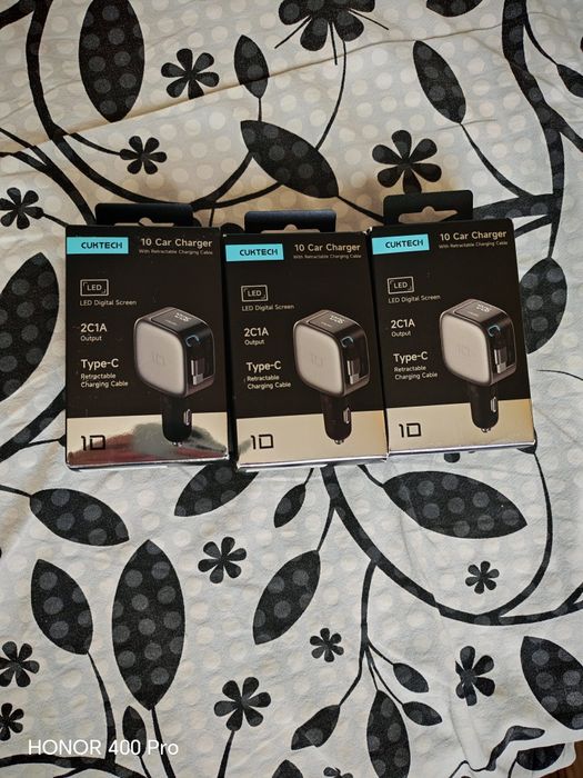 Cuktech  10 car charger-зарядно за телефон за кола