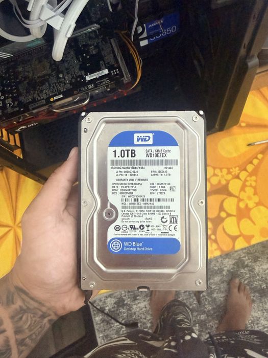 HDD Western Digital Blue 1TB - 7200 RPM - Stare impecabilă
