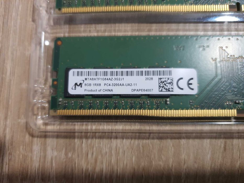 Memorii RAM PC (Desktop) DDR4 3200MHz 16GB(2x8GB) , DDR5 4800MHz 16GB