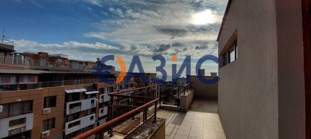 3-стаен апартамент с изглед към морето, 7 етаж, Хелиос, Свети Влас